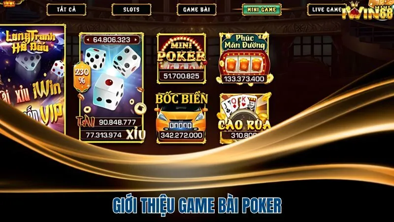 Giới thiệu game bài Poker