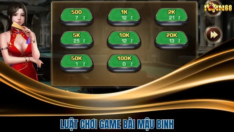 Luật chơi Mậu Binh cho game thủ