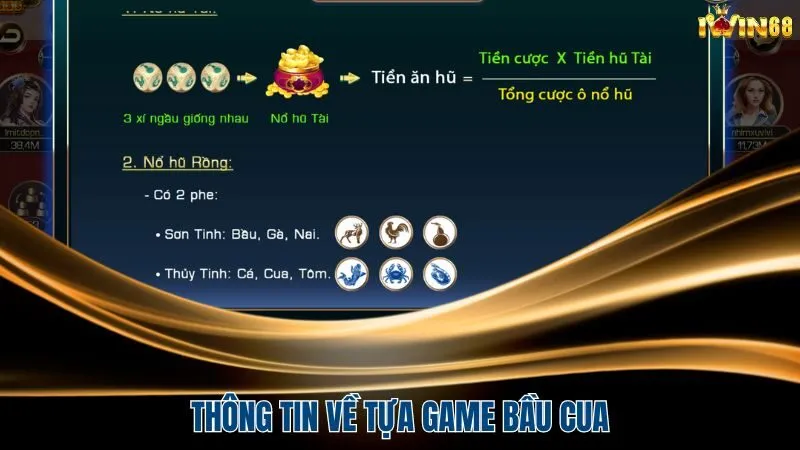 Thông tin về tựa game Bầu Cua